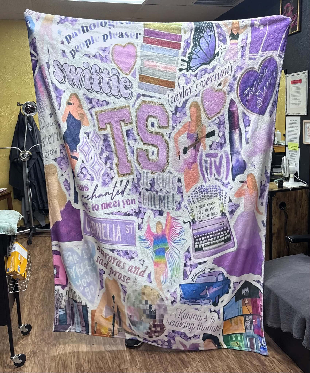 Purple Swift Blanket THRIFTY FIND