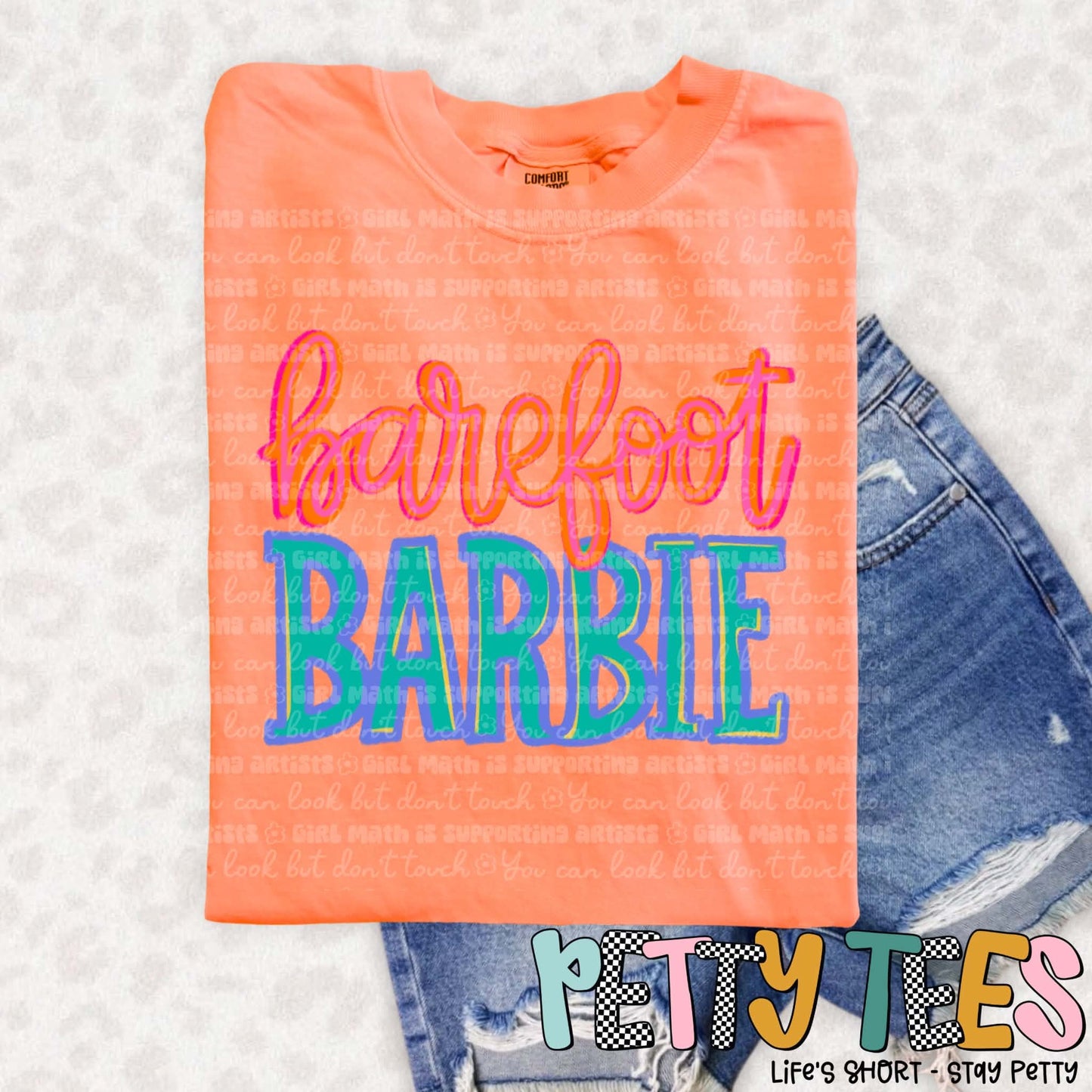 Barefoot Barbie/ NEON CANTALOUPE