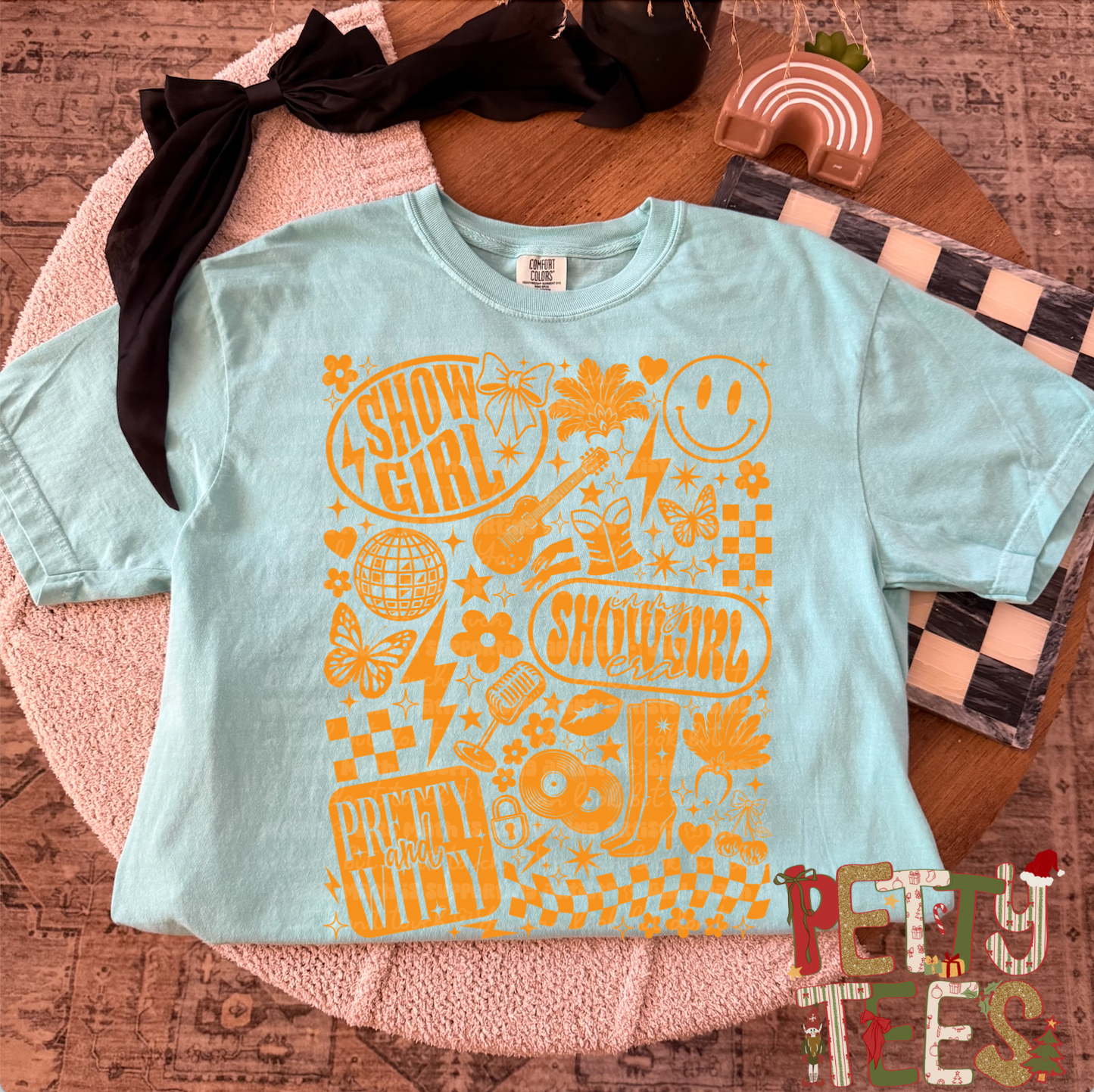 Retro Girl/ Chalky Mint
