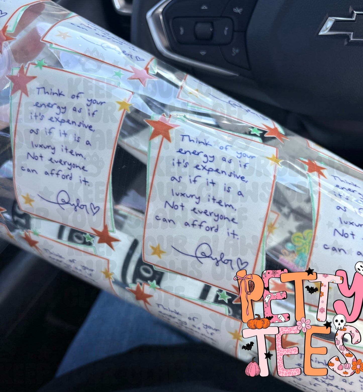 Energy is expensive UV DTF