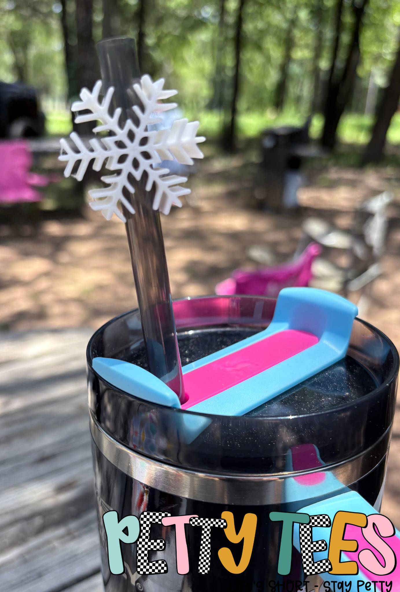 Christmas Straw Topper