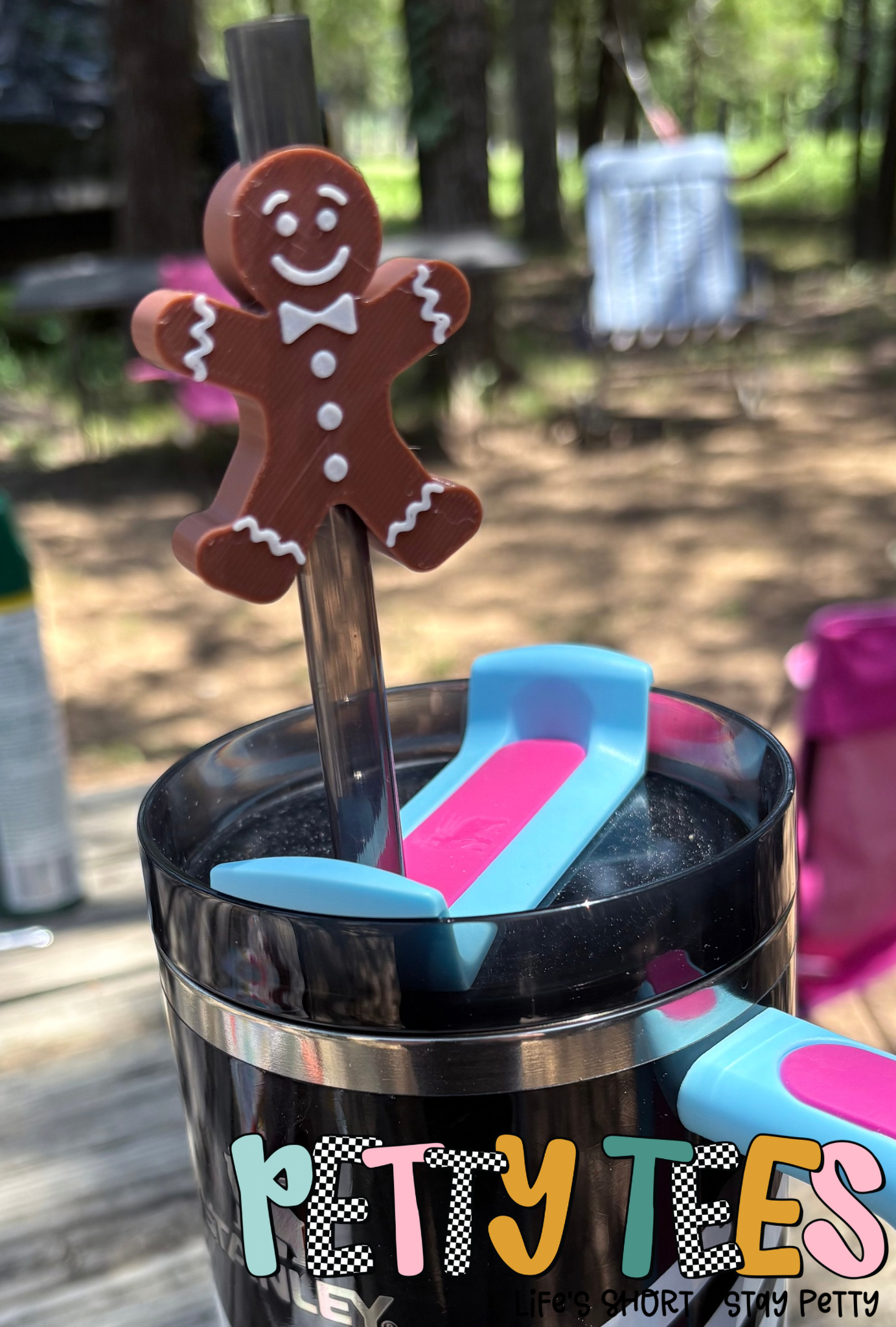 Christmas Straw Topper