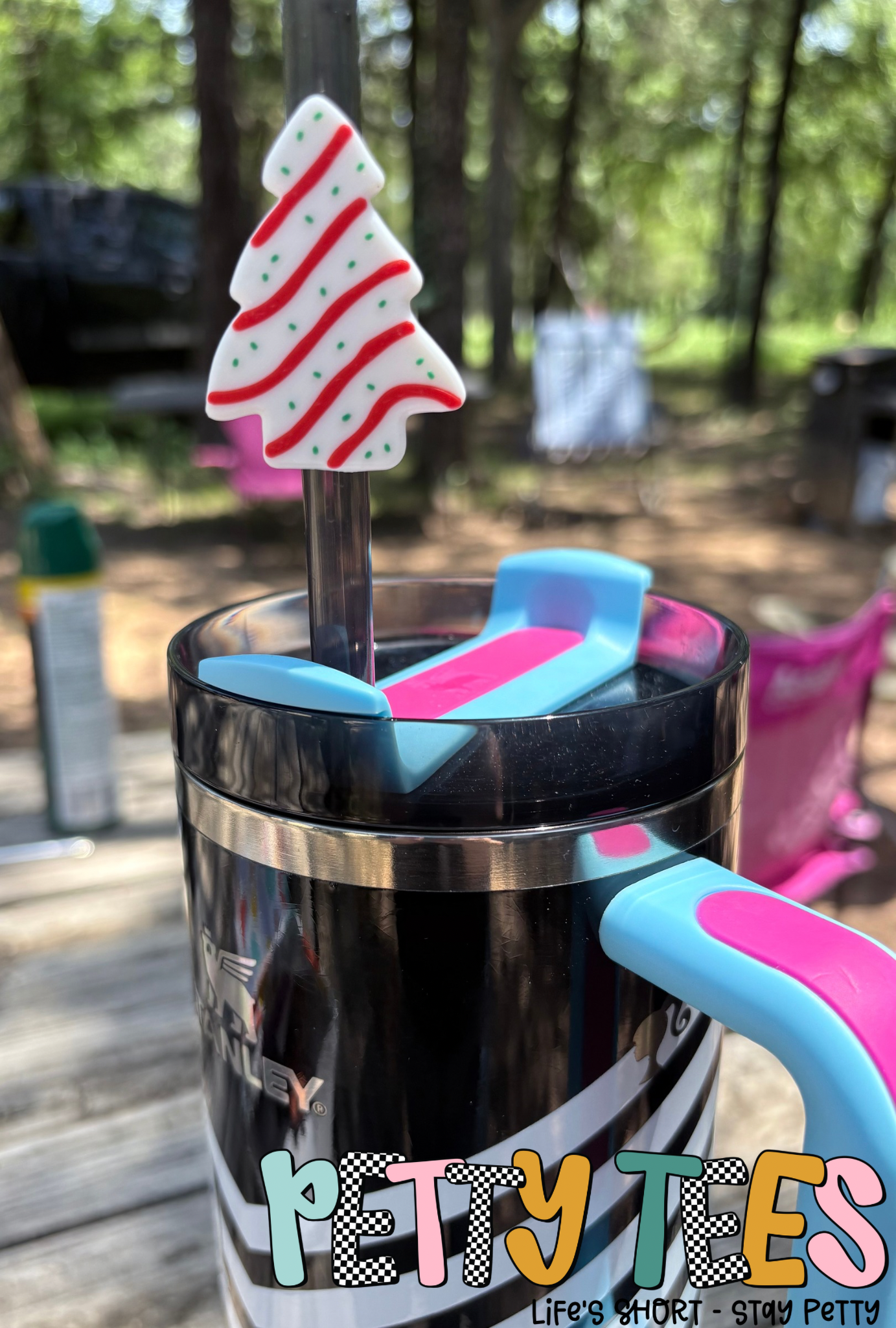 Christmas Straw Topper