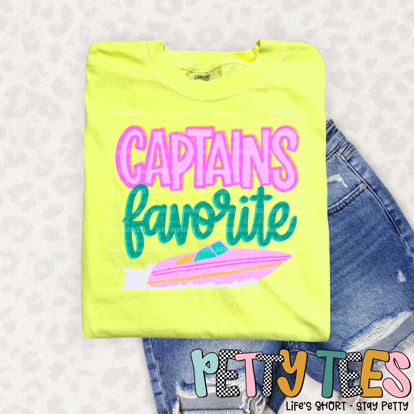 Captains Fav/ NEON LEMON