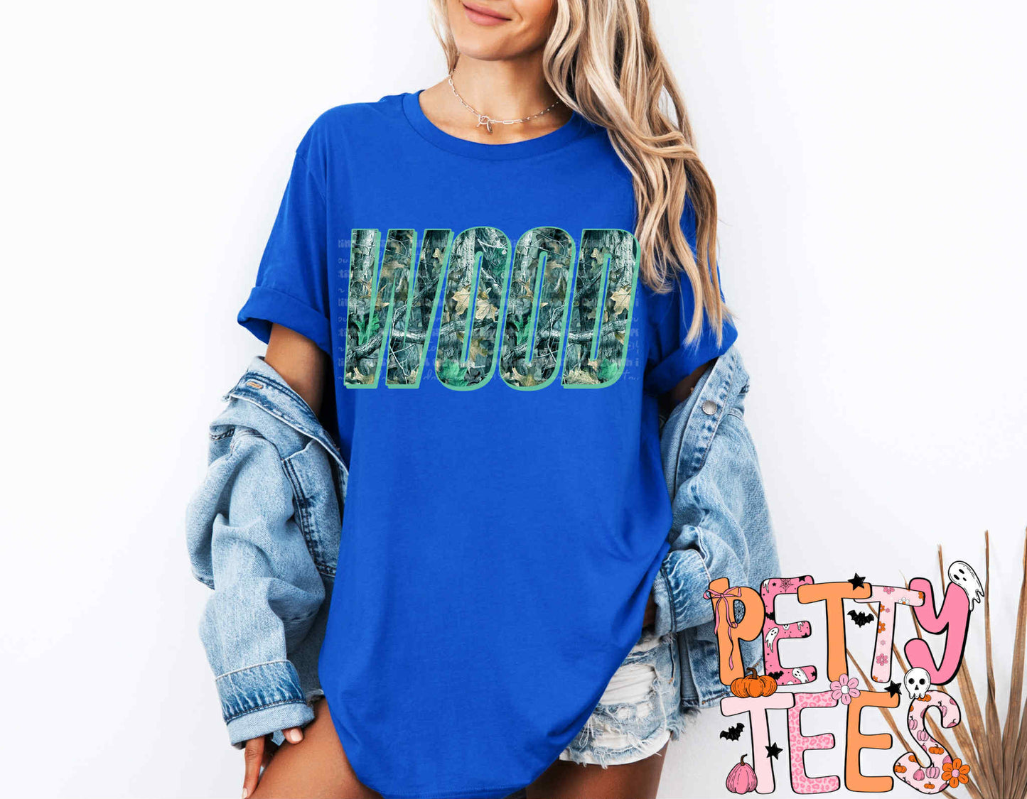 WOOD/ True Royal Blue