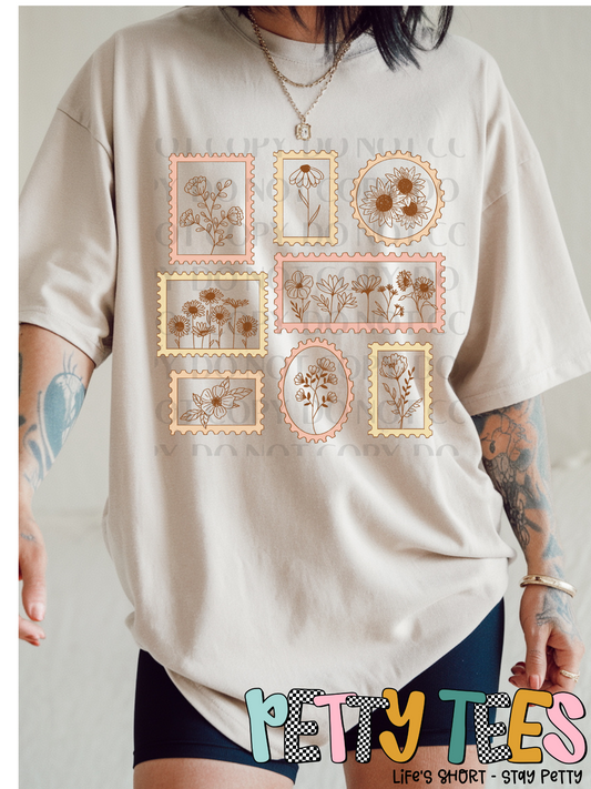 Flower Stamps