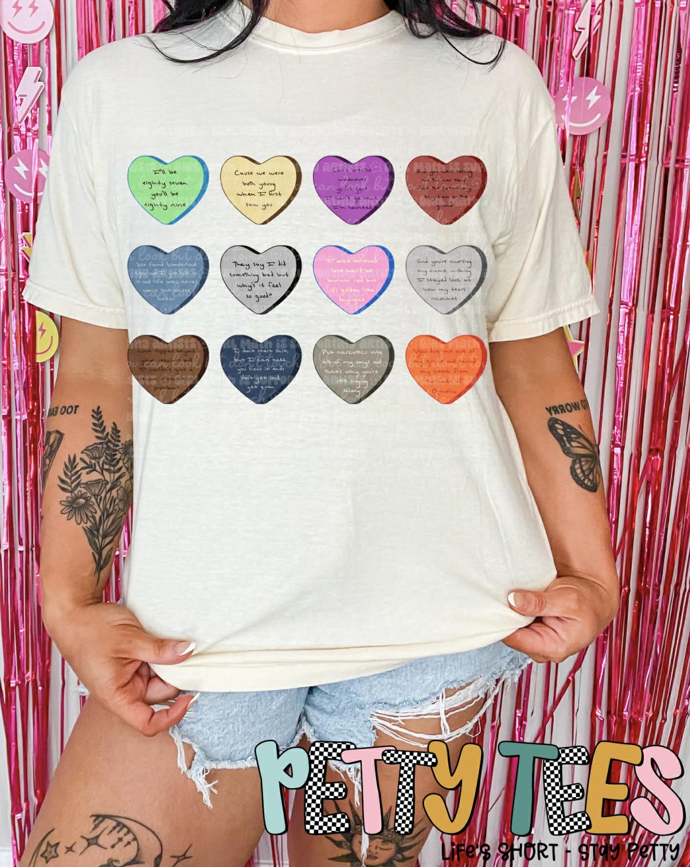 Valentines Hearts/ 2 OPTIONS/BLOSSOM/ IVORY