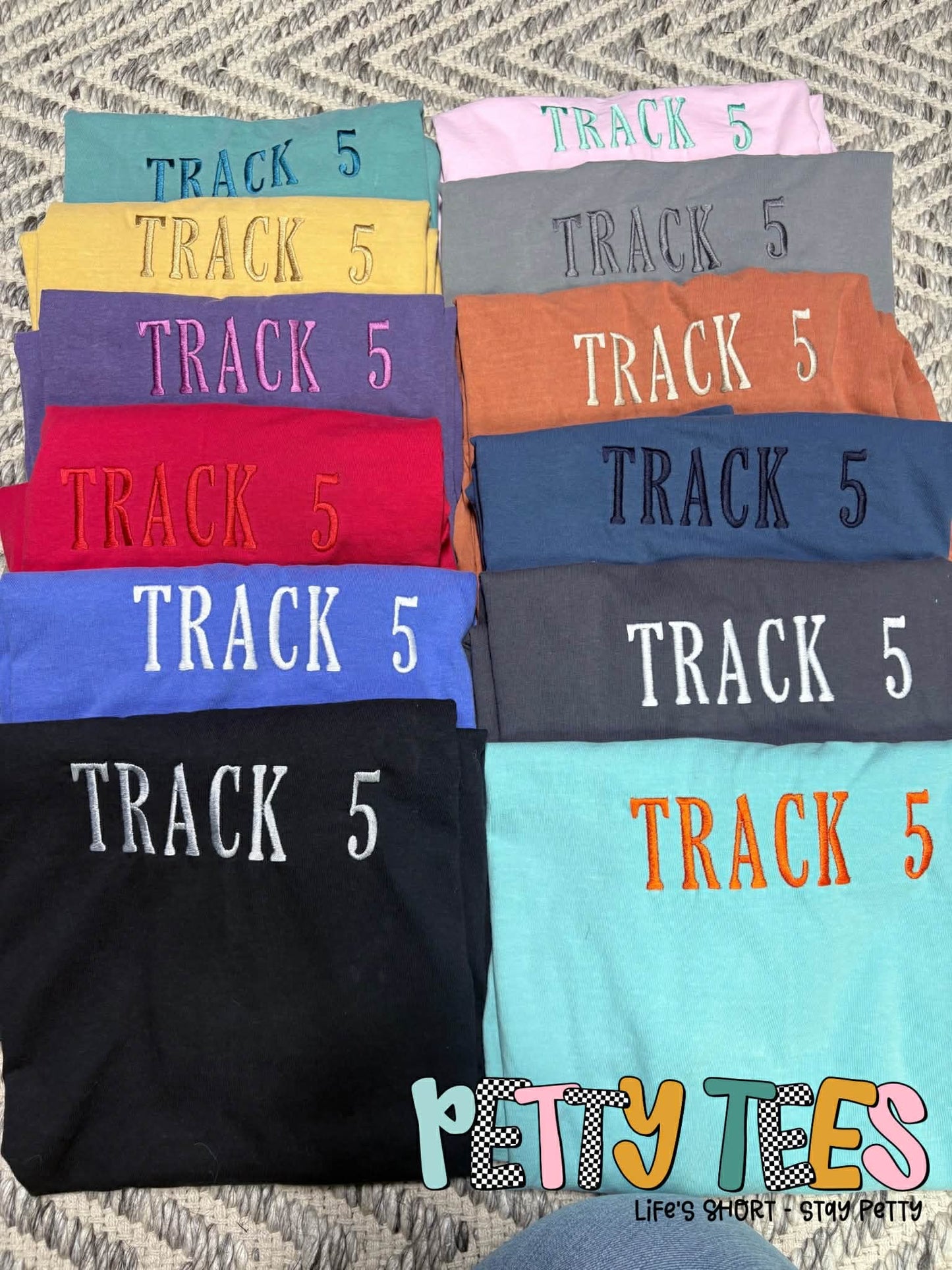 SAMPLE Track 5 Tee