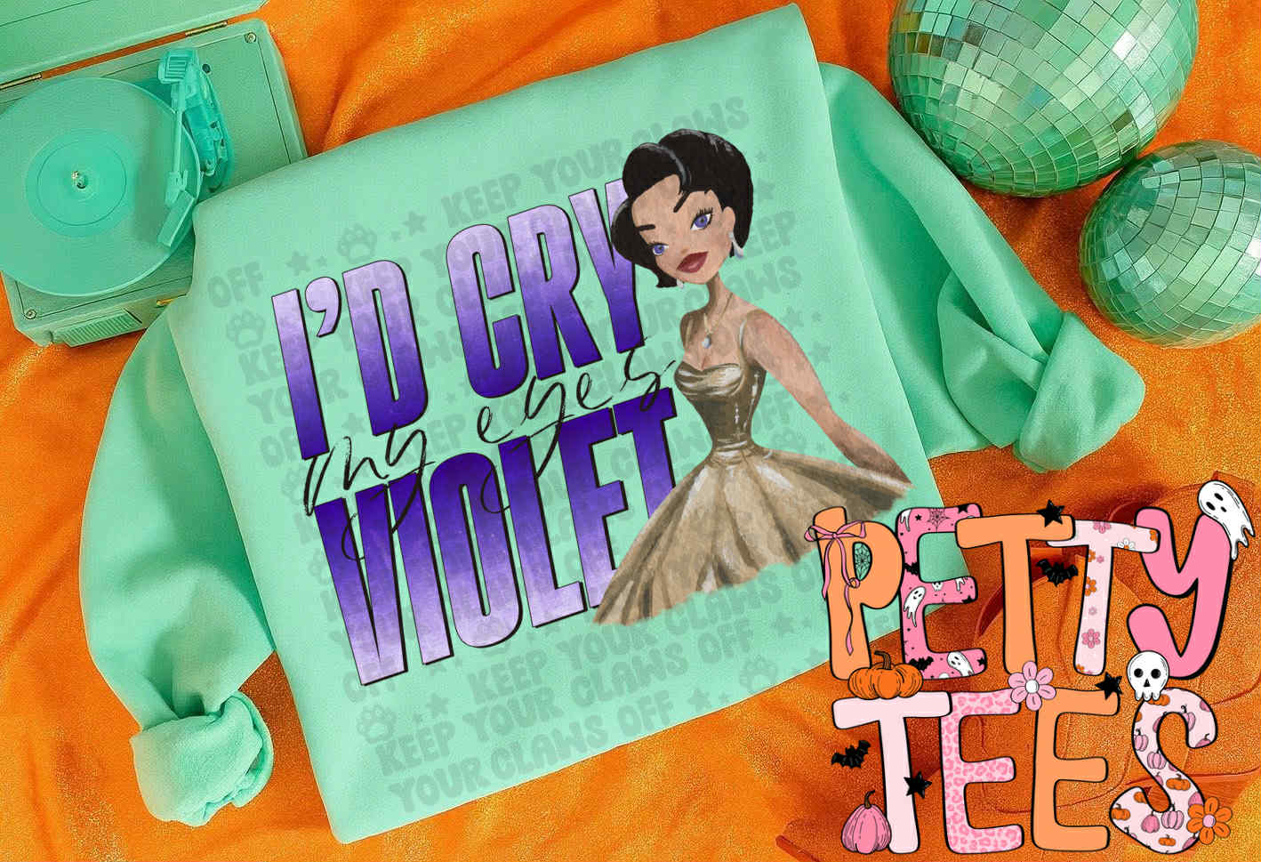 Eyes Violet/ Cool Mint