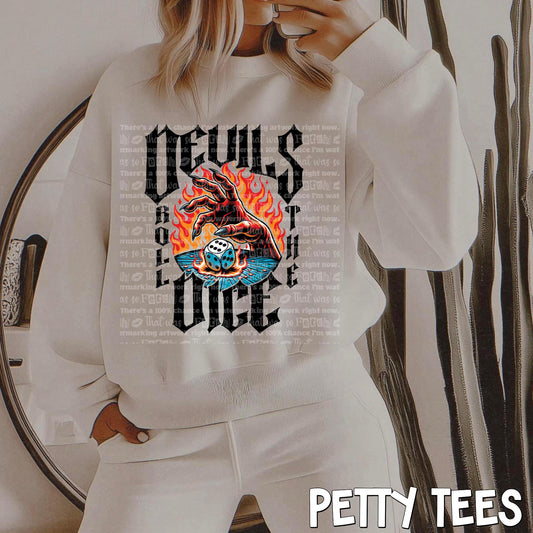 Devils roll the dice