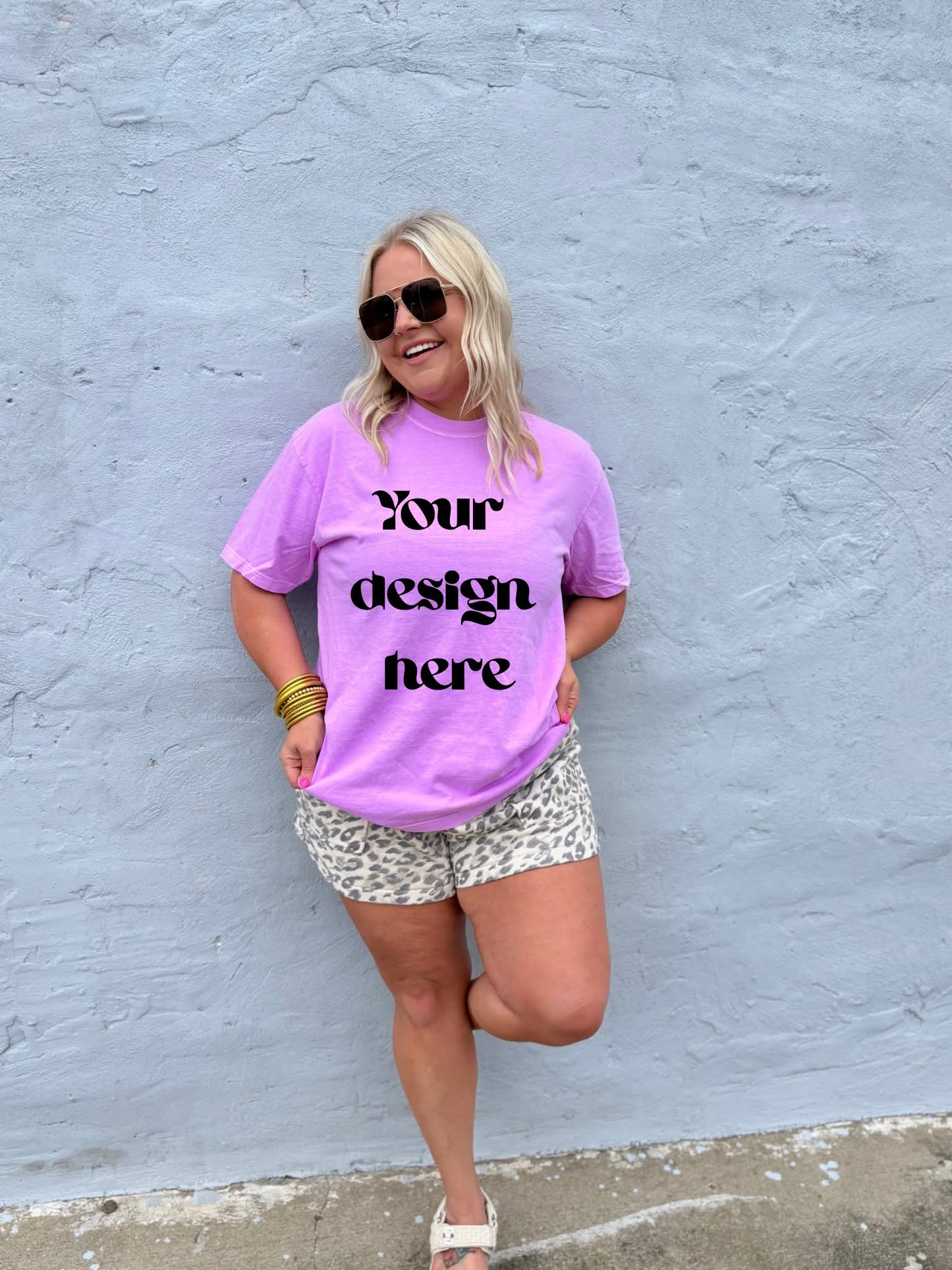 Neon Violet CC MOCK