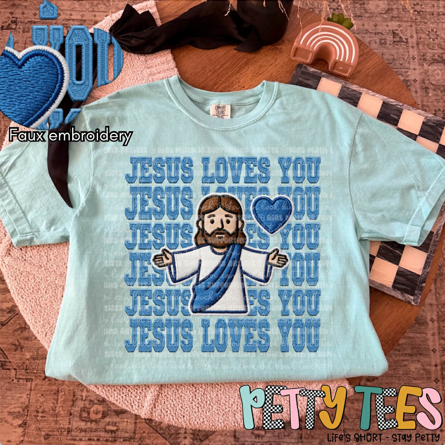 Jesus Loves/ CHALKY MINT