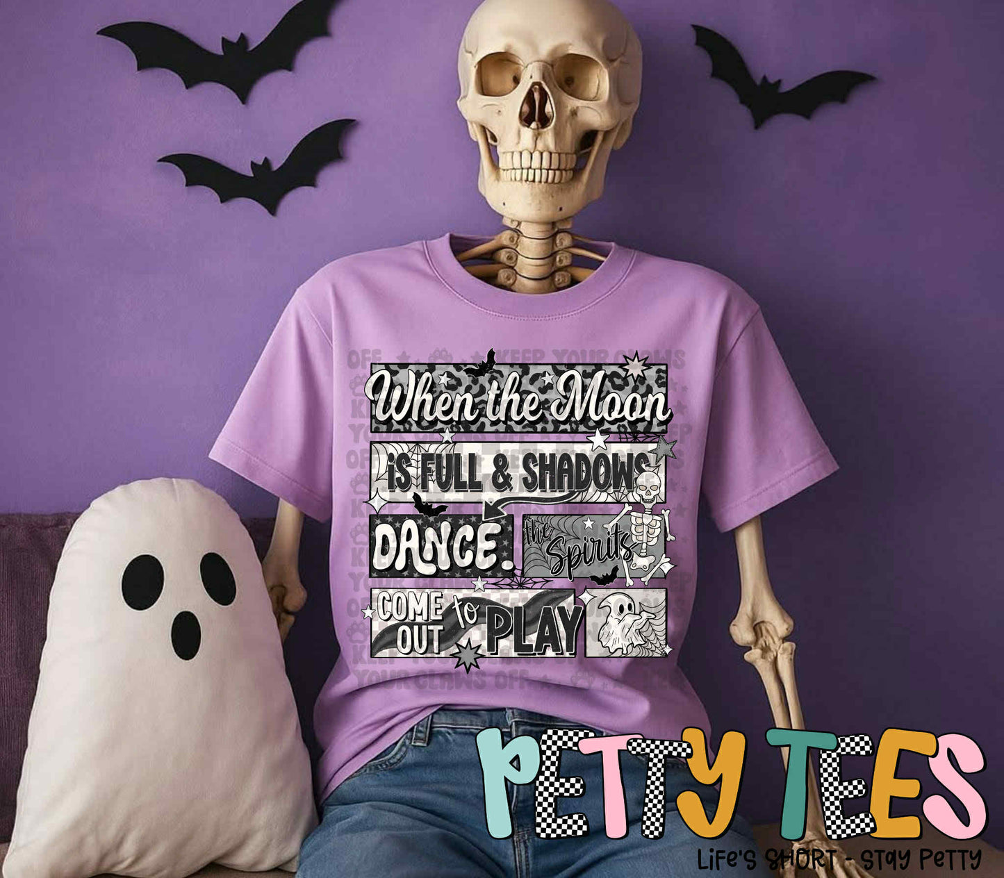 Halloween Poem/ NEON VIOLET