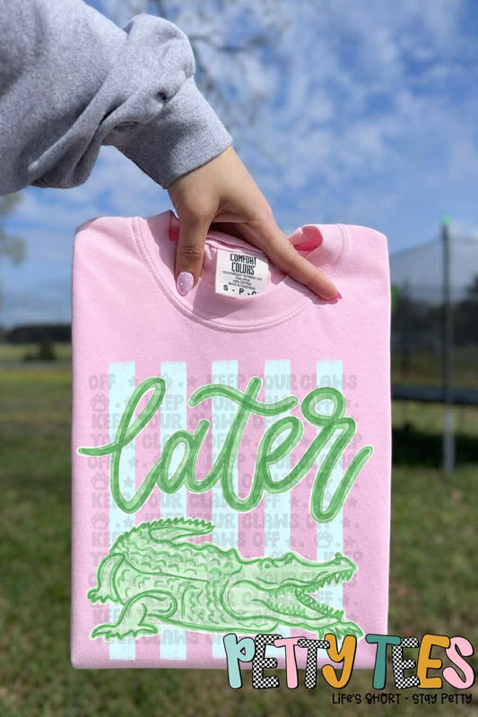 Preppy Gator/ BLOSSOM
