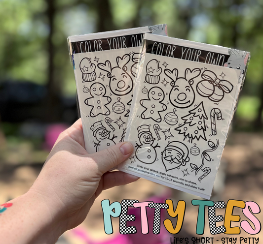 Color Your Own Tattoos