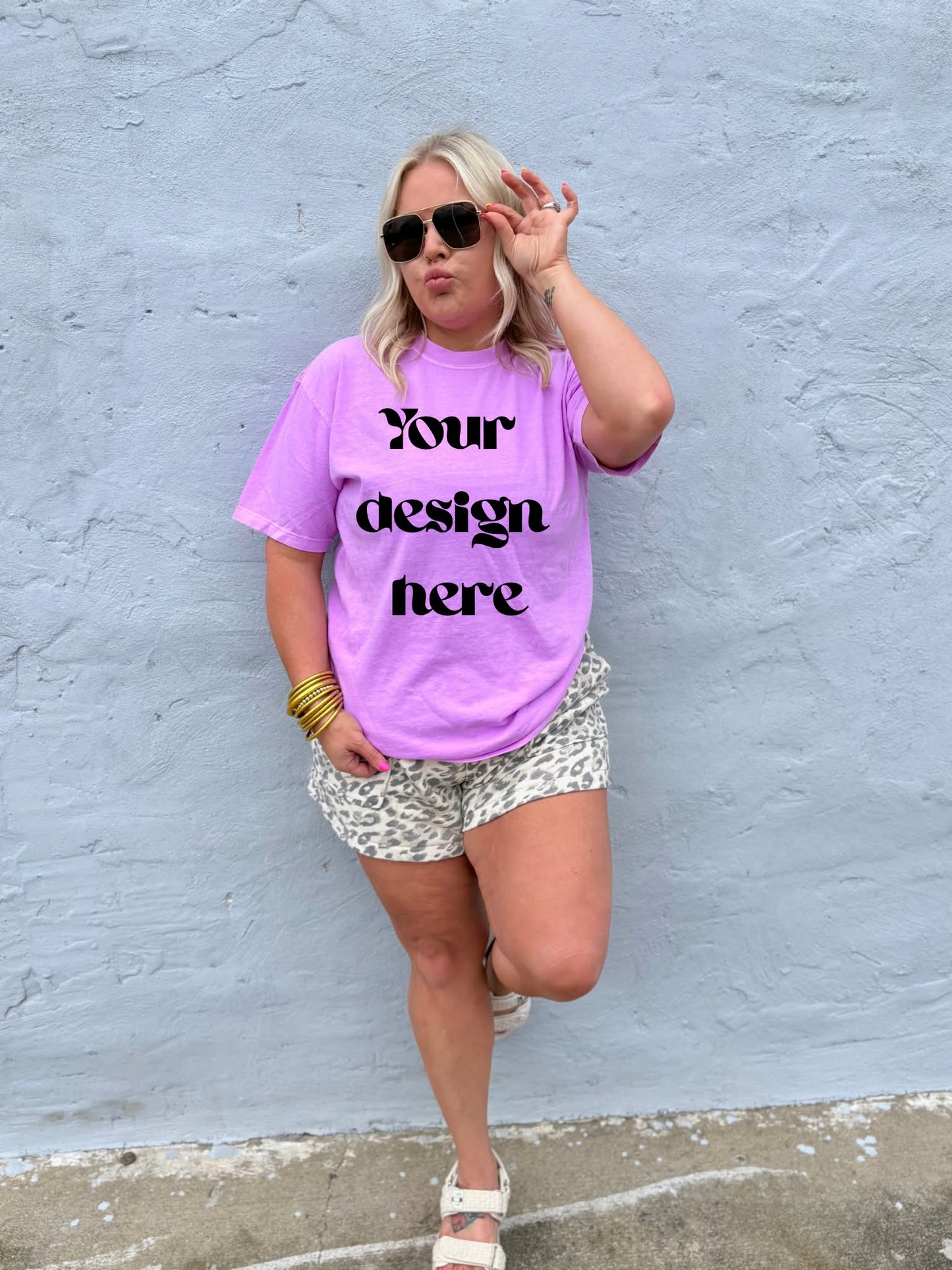 Neon Violet CC MOCK