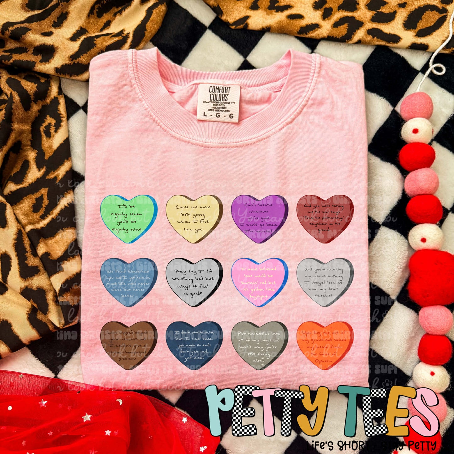 Valentines Hearts/ 2 OPTIONS/BLOSSOM/ IVORY