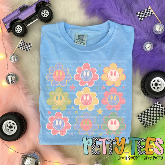 Spring Flowers/ CHAMBRAY