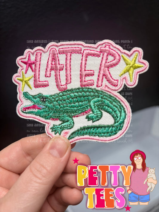 Later Gator Hat/ PINK OR GREEN