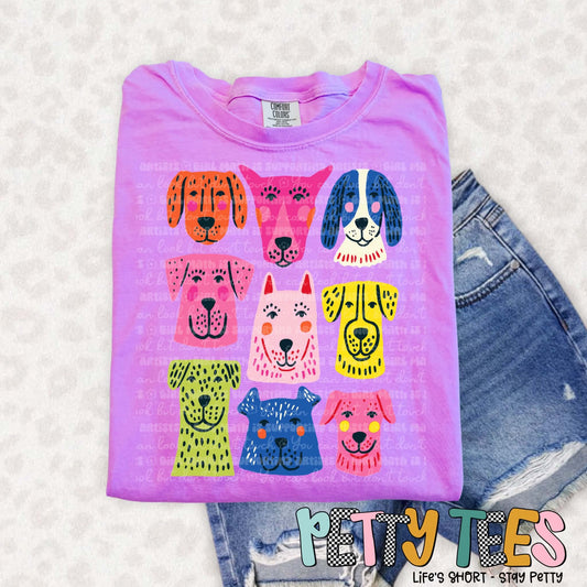Neon Dogs/ NEON VIOLET