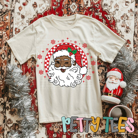 Winking Santa